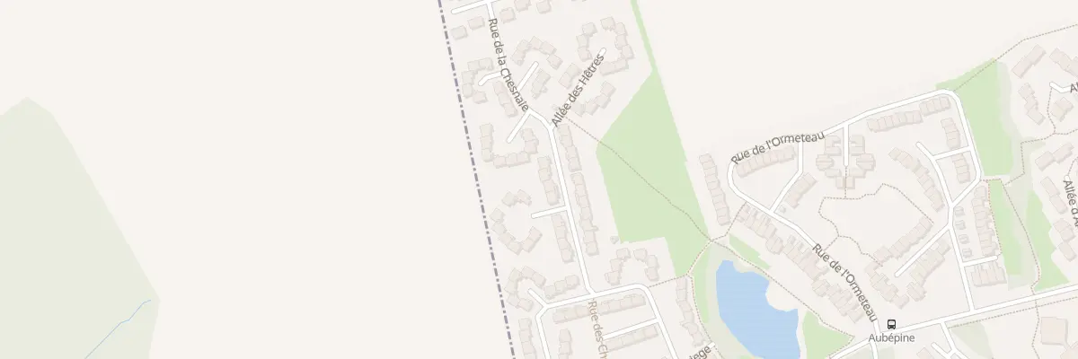 Plan du 22 Rue de la Chesnaie à Savigny-le-Temple