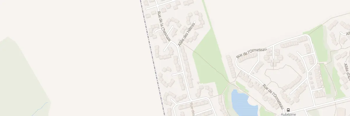 Plan du 24 Rue de la Chesnaie à Savigny-le-Temple