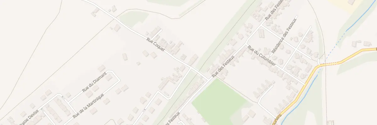 Plan du 54A Rue Coquel à Bruay-la-Buissière