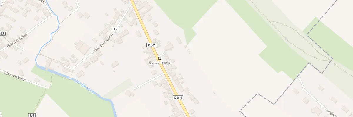 Plan du 369 Rue de la Gendarmerie à Houdain