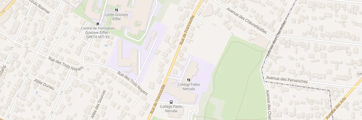 Plan du 24 Rue de Franceville à Gagny