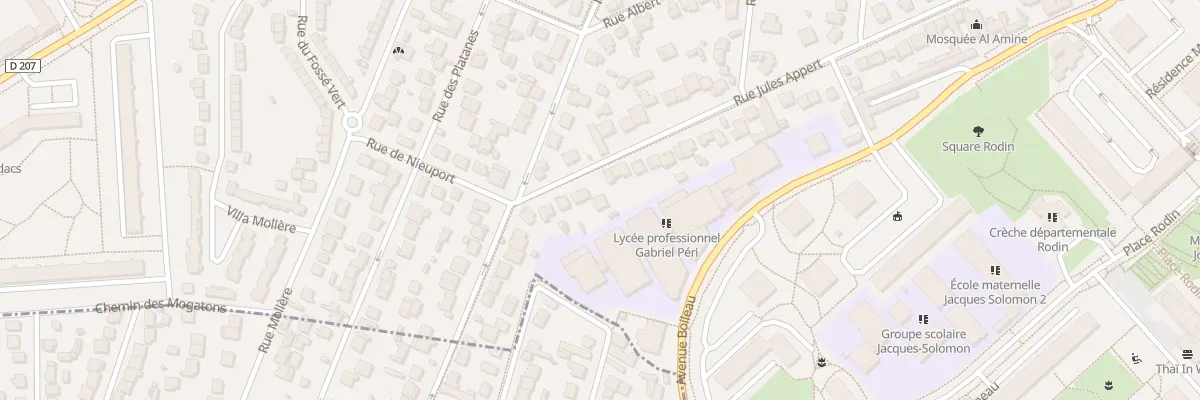 Plan du 75 Rue Jules Appert à Champigny-sur-Marne