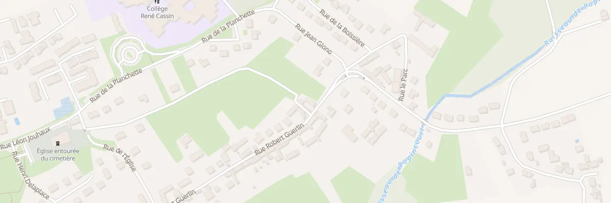 Plan du 28 Rue Robert Guerlin à Brenouille