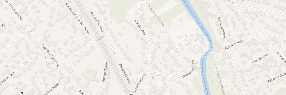 Plan du 3 Rue des Prés à Quincy-sous-Sénart