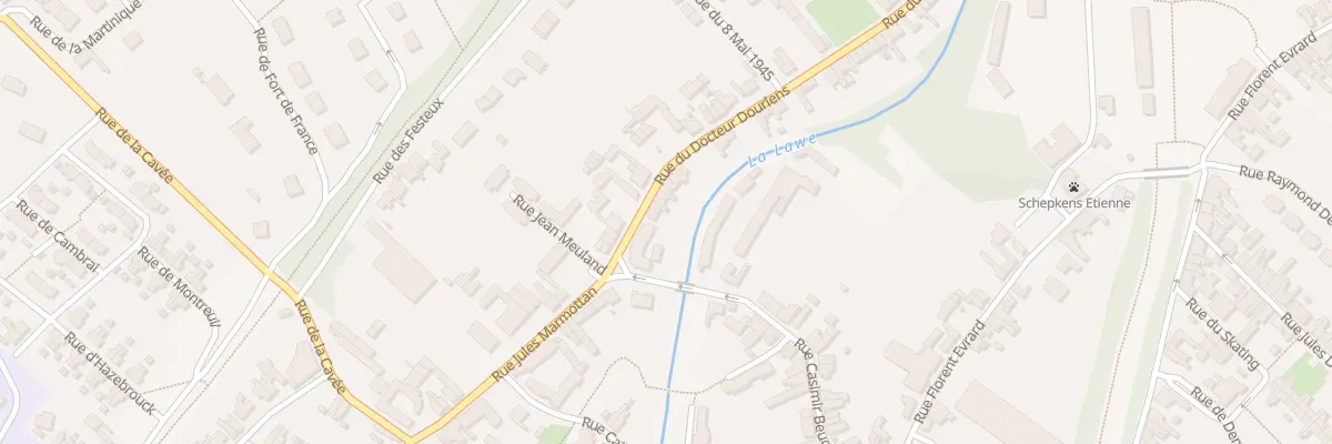 Plan du 44 Rue du Docteur Dourlens à Bruay-la-Buissière