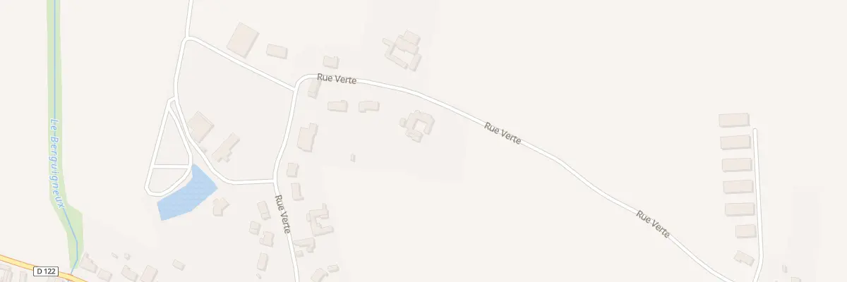 Plan du 1253 Rue Verte à Haverskerque