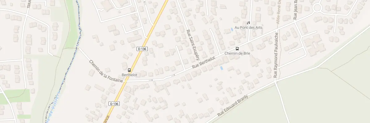 Plan du 25 Rue Berthelot à Noiseau