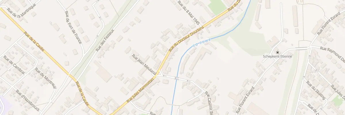 Plan du 50 Rue du Docteur Dourlens à Bruay-la-Buissière