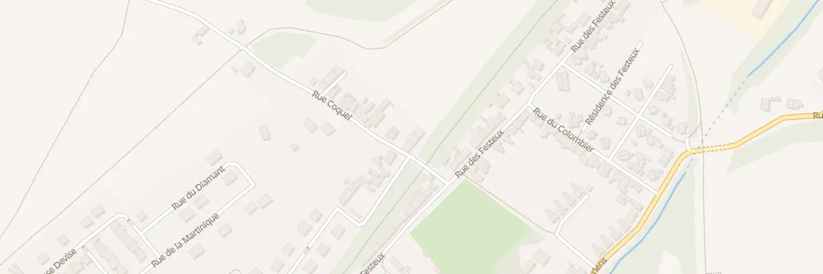 Plan du 54B Rue Coquel à Bruay-la-Buissière