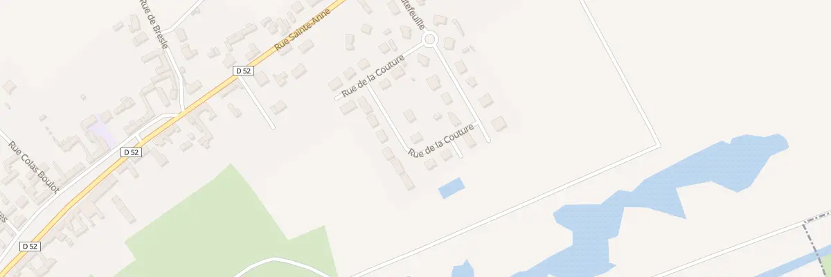 Plan du 11 Rue de la Couture à Heilly