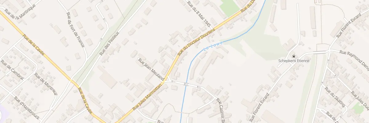 Plan du 54 Rue du Docteur Dourlens à Bruay-la-Buissière
