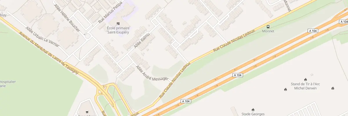Plan du 1 Sq Jodelet à Villepinte