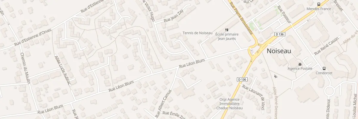 Plan du 46 Rue Victor Hugo à Noiseau