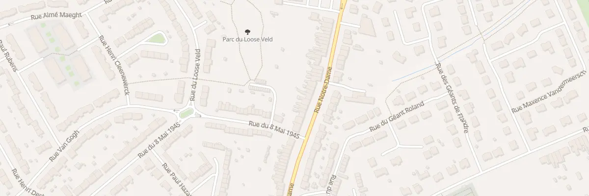 Plan du 181 Rue Notre Dame à Hazebrouck