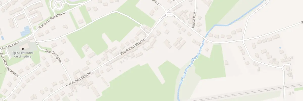 Plan du 39 Rue Robert Guerlin à Brenouille