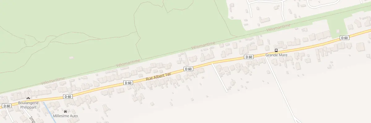 Plan du 99 Rue Albert 1er à Bray-Dunes
