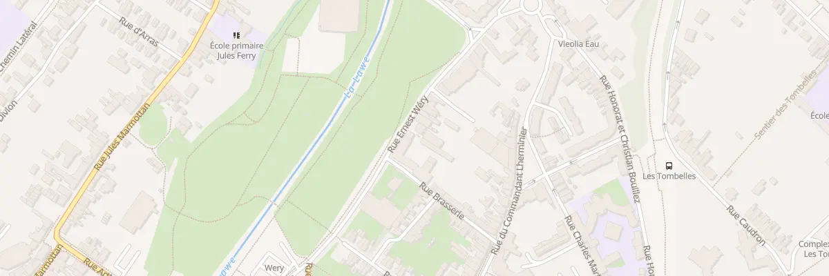 Plan du 318 Rue Ernest Wery à Bruay-la-Buissière