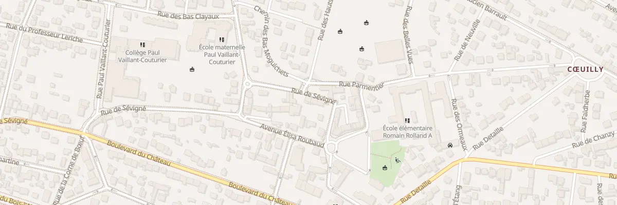 Plan du 11 Rue de Sévigné à Champigny-sur-Marne