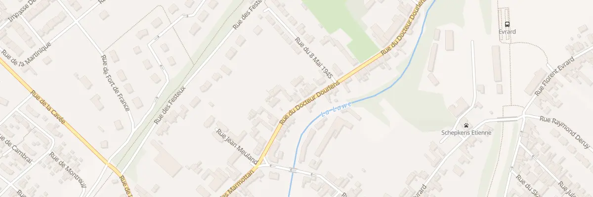 Plan du 103 Rue du Docteur Dourlens à Bruay-la-Buissière