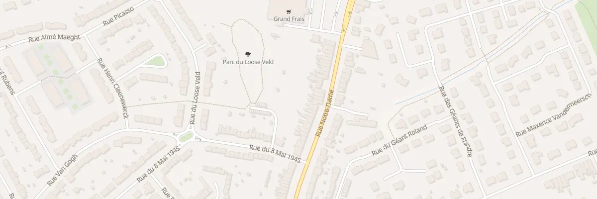 Plan du 191 Rue Notre Dame à Hazebrouck
