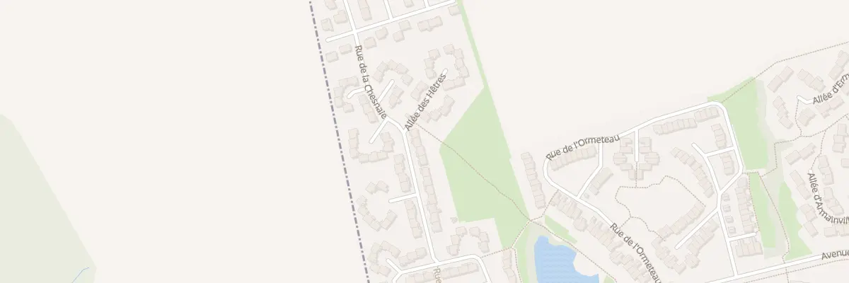Plan du 55 Rue de la Chesnaie à Savigny-le-Temple