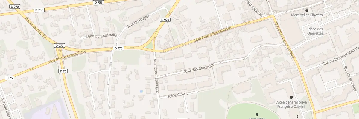 Plan du 94 Rue Pierre Brossolette à Noisy-le-Grand