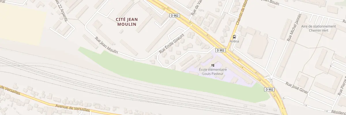 Plan du 13 Rue Emile Goeury à Gagny