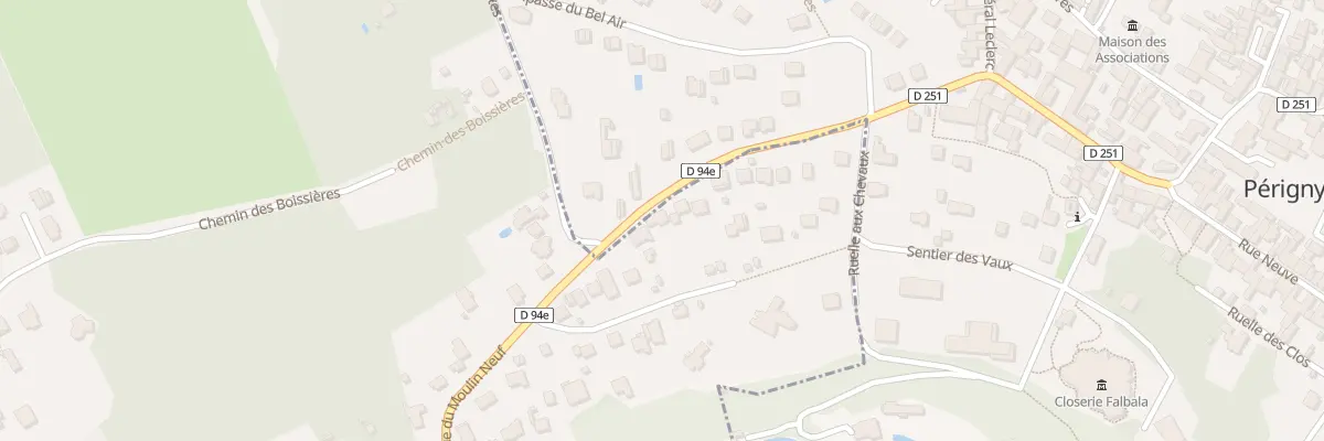 Plan du 105 Rue du Moulin Neuf à Boussy-Saint-Antoine