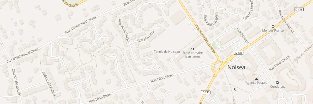 Plan du 43 Rue Victor Hugo à Noiseau
