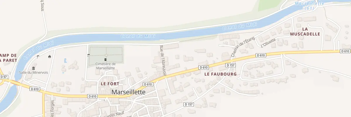 Plan du 49C Av du Languedoc à Marseillette