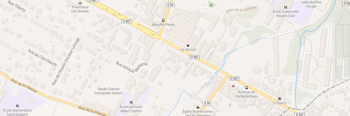 Plan du 65 Av de Fontainebleau à Saint-Fargeau-Ponthierry