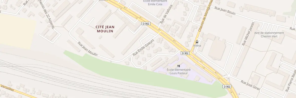 Plan du 5 Rue Emile Goeury à Gagny