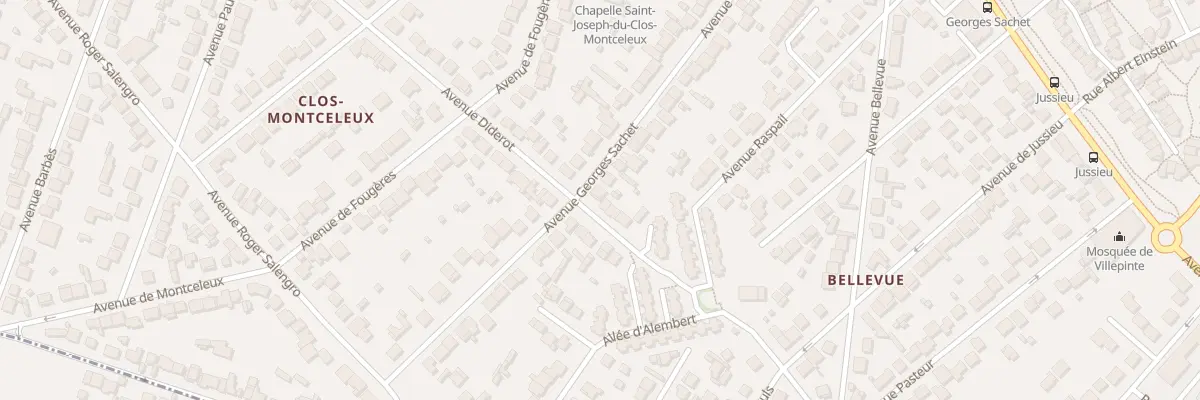 Plan du 53 Av Georges Sachet à Villepinte