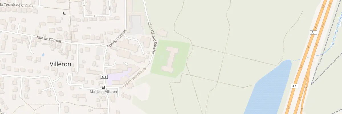 Plan du 1 All Gerard Bauche à Villeron