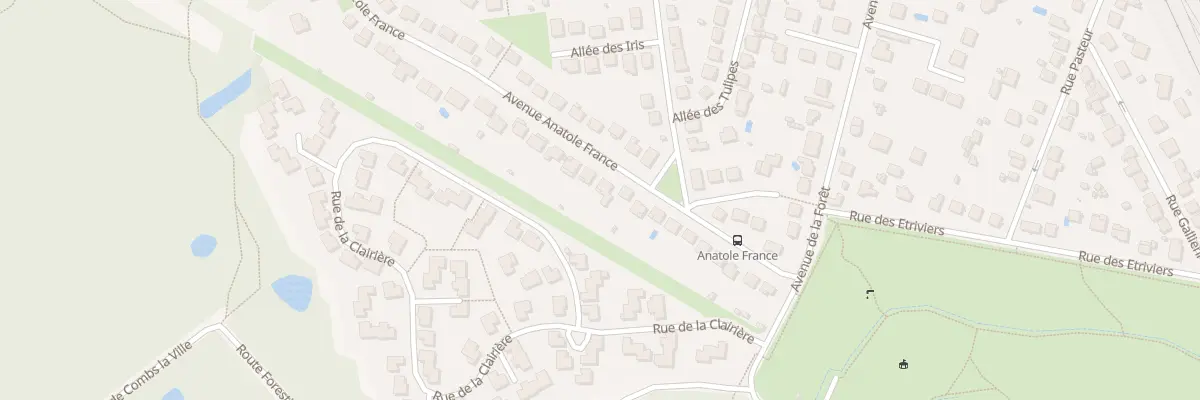 Plan du 40 Av Anatole France à Combs-la-Ville