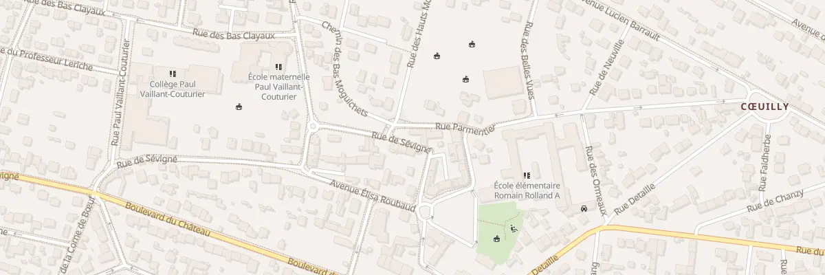 Plan du 10 Rue de Sévigné à Champigny-sur-Marne