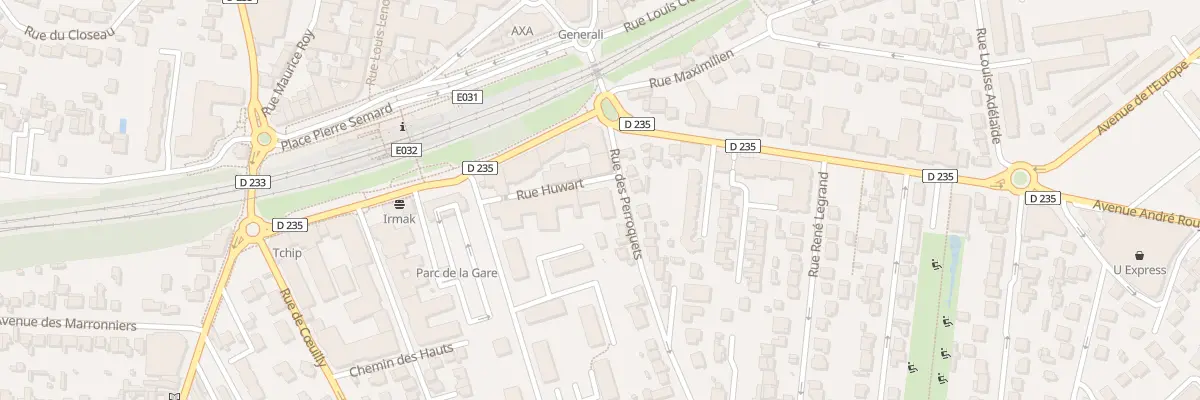 Plan du 6 Rue des Perroquets à Villiers-sur-Marne