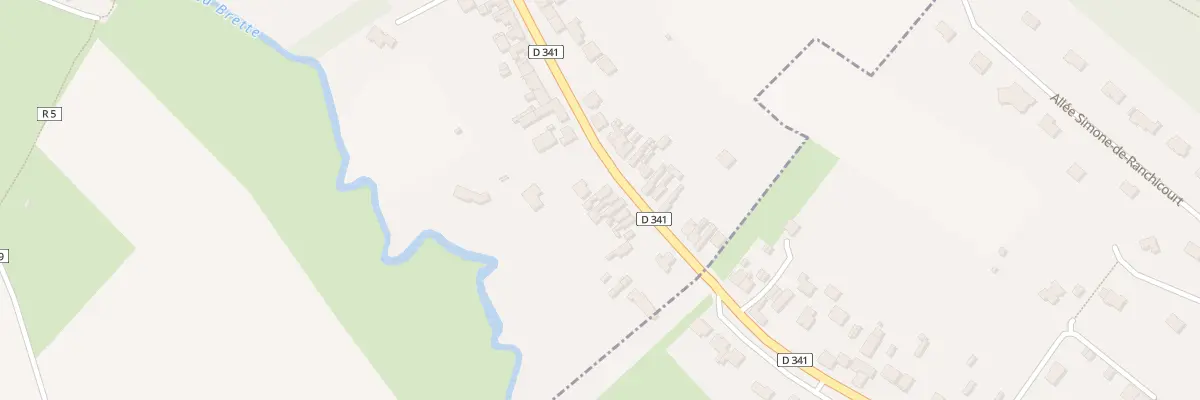 Plan du 578 Rue de la Gendarmerie à Houdain