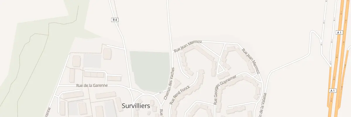 Plan du 3 Imp Helene Boucher à Survilliers