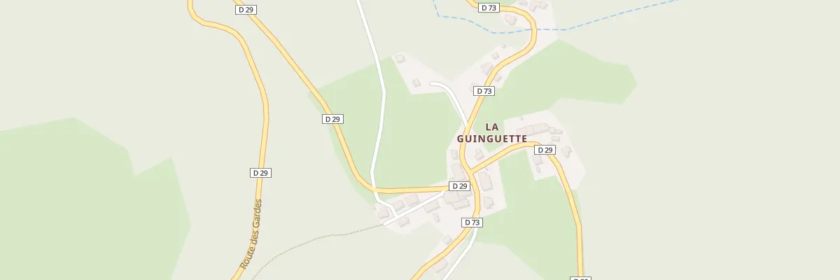 Plan du 5170 La Guinguette à Singles