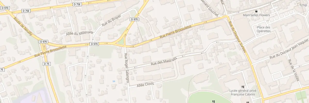 Plan du 96 Rue Pierre Brossolette à Noisy-le-Grand