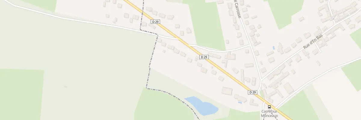 Plan du 271 Rte de Pont Sainte Maxence à Monceaux