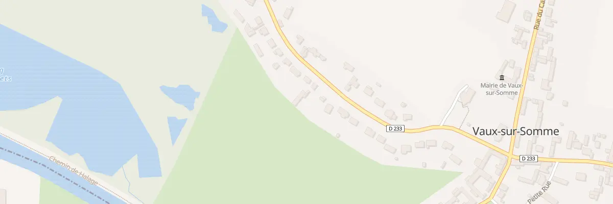 Plan du 23 Rue de Corbie à Vaux-sur-Somme
