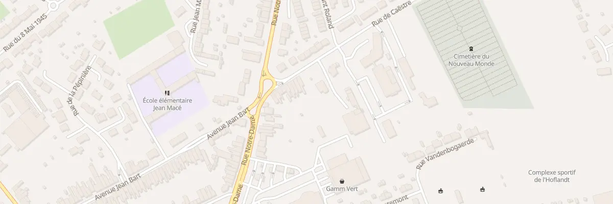 Plan du 16 Rue de Caestre à Hazebrouck