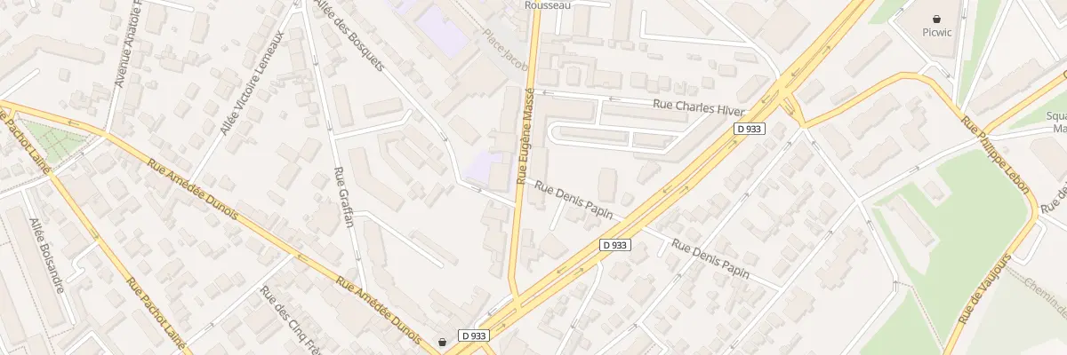 Plan du 11 Rue Denis Papin à Livry-Gargan