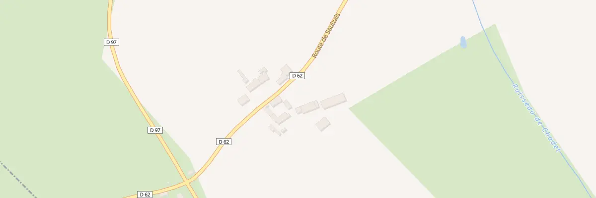 Plan du 75 Chadet à La Celette