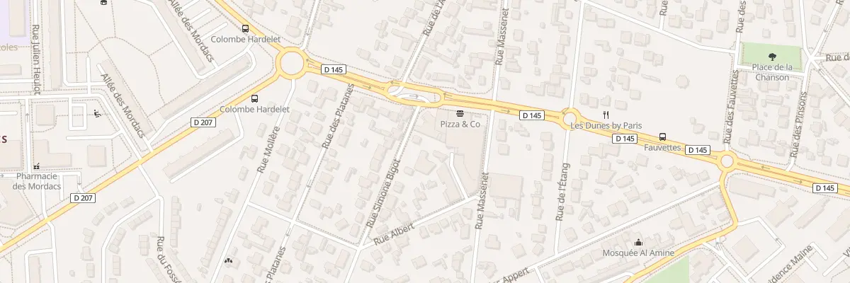 Plan du 3 Rue Simone Bigot à Champigny-sur-Marne