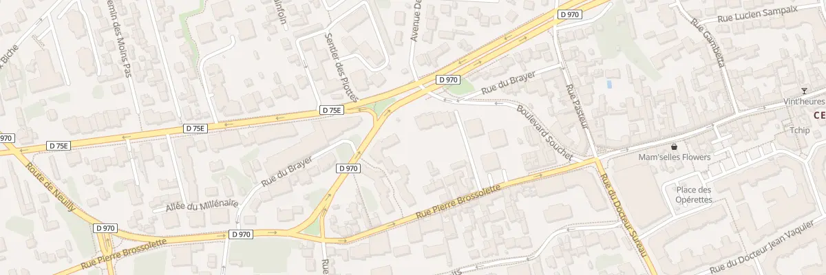 Plan du 50B Bd Souchet à Noisy-le-Grand