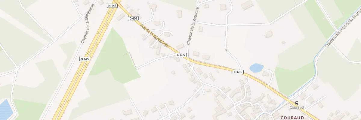 Plan du 31 Rue de la République à Domérat