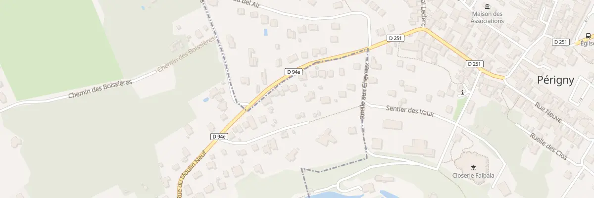 Plan du 109 Rue du Moulin Neuf à Boussy-Saint-Antoine